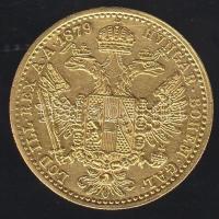 Ausztria 1879 1D Au 3,5g T:2+ R!