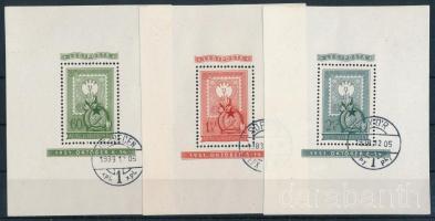 1951 80 éves a magyar bélyeg blokksor (51.000)