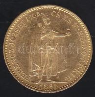 Ausztria 1894KB. 20K Au 6,8g T:2+