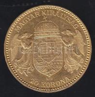 Ausztria 1894KB. 20K Au 6,8g T:2+