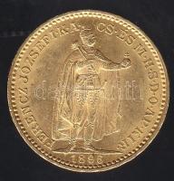 Ausztria 1896KB. 20K Au 6,8g T:2+