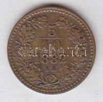 1882KB 5/10Kr Br T:2-