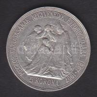 1907Kb 5K "Ferenc József" Ag T:3+
