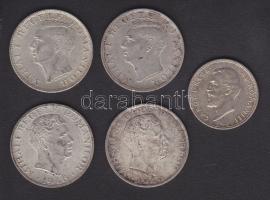 Románia 1914-1946. 5db klf lei T:vegyes