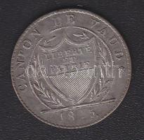 Svájc 1815. 1b / 10r Ag T:3+/3