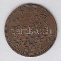 Vatikán 1802. Baiocco "VII. Pius" Br T:3