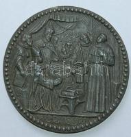 1917. A Reformáció jubileumi emlékérme hadifémből / 65,5mm