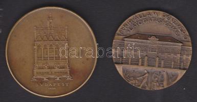 1938. Madarassy: Szent István emlékérem Br + M.Kir. Pénzverő látogatási érem Br / 40-35mm