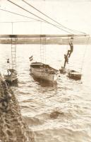 Austrian-Hungarian warship arond the Adriatic coastline photo