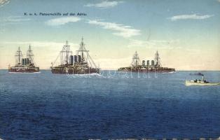 Austrian-Hungarian Panzerships on the Adriatic Sea