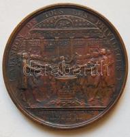 Franciaország 1789. Vivier: XVI. Lajos Br emlékérem / 64mm