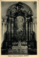 Budapest II. Budai Ferences templom főoltára