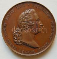 1838. Pfeuffer: Frigyes porosz herceg Br emlékérem / 45mm