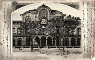 Budapest XIV. Park Club litho (EM)