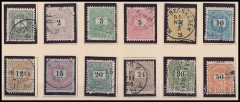 1898 Teljes sor (25.000)