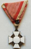 Ferenc József Katonai Érdemkereszt III. osztálya hdiékítménnyel, kardokkal és mellszalaggal! T:2