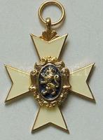 Németország/Scwarzburg-Sondershausen "Scwarzburg-hercegségi becsületkereszt",gyűjtői replikát T:1