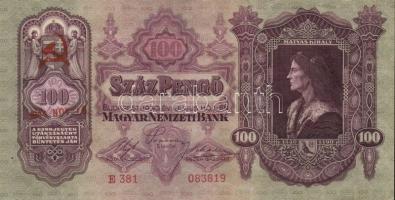 1930-1941. 10P, 20P, 50P, 100P mindegyik hamis sarló-kalapács fny-sal T:III+,III