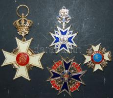 Németország 4klf érdemkereszt, gyűjtői replika T:1,1-