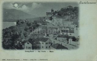 Herceg Novi (Castelnuovo) at night (EK)