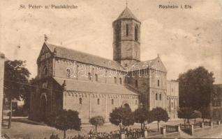 Rosheim St Peter and Paul church (small tear)