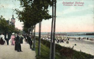 Kolobrzeg (Kolberg) seaside promenade