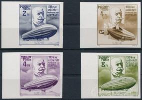 Ferdinand von Zeppelin vágott ívszéli sor