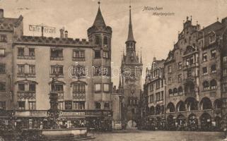 München Marienplatz with Cafl Perzel