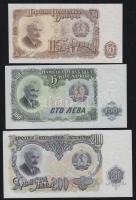 Bulgária 1951. 50L, 100L, 200L T:I,I-