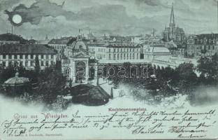 1898 Wiesbaden with Hotel Europa