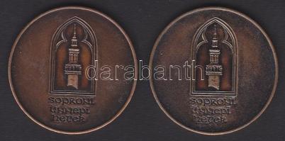 1987. Soproni Sör fesztivál zseton (2x) T:2