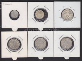 Oroszország 1902. 5k + 1915. 10k + 1910-1915. 20k (4x) Ag T:2-,3