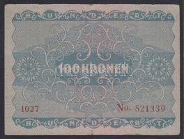 Ausztria/Osztrák-Magyar Bank 1922. 100K T:III+