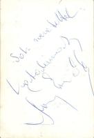 Házy Erzsábet operaénekes dedikált fotó (törés) 7x10 cm