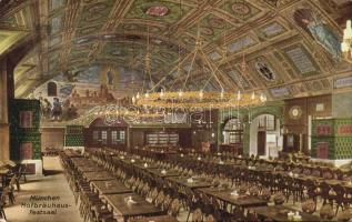 München Hofbräuhaus hall interior