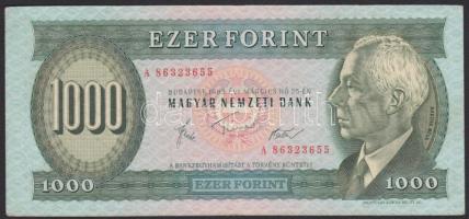 1983. 1000Ft T:II+ hajtva de törve nem
