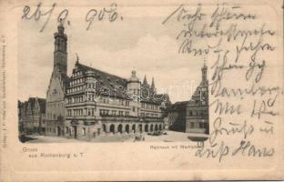 Rothenburg ob der Tauber town hall