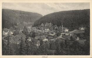 Hölle with railway station