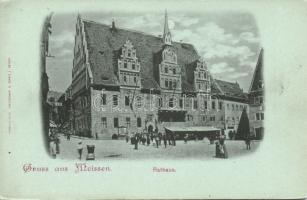 Meissen Town hall with Restaurant Ratskeller