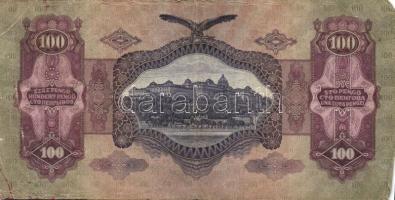 1930. 100P (11x) + 1932. 50P (2x) + 1936. 10P (2x) + 1960. 100Ft elő-és hátlapi nyomat kissé eltolód...