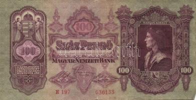 1930. 100P (11x) + 1932. 50P (2x) + 1936. 10P (2x) + 1960. 100Ft elő-és hátlapi nyomat kissé eltolód...