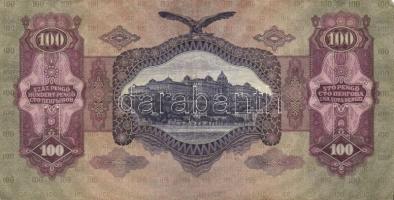 1930. 100P (11x) + 1932. 50P (2x) + 1936. 10P (2x) + 1960. 100Ft elő-és hátlapi nyomat kissé eltolód...