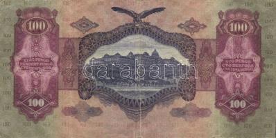 1930. 100P (11x) + 1932. 50P (2x) + 1936. 10P (2x) + 1960. 100Ft elő-és hátlapi nyomat kissé eltolód...