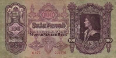 1930. 100P (11x) + 1932. 50P (2x) + 1936. 10P (2x) + 1960. 100Ft elő-és hátlapi nyomat kissé eltolód...