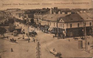 Bialystok Market and Nikolai street (wet damage)