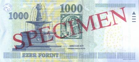 2010. 1000Ft "MINTA" és "SPECIMEN" felülnyomással! T:I