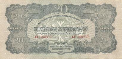 1944. 20P "V.H." (5x) T:I-