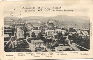 Szliács Gyógyfürdő with Jewish restaurant