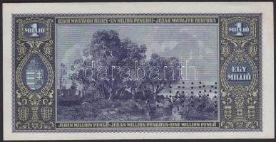 1945. 1.000.000P "MINTA" perforációval, sorszámozott T:I