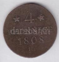 Német Államok/Szászország 1808. 4Pf Cu T:3